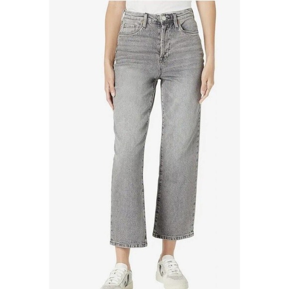 Blank NYC Baxter Washed Black Straight Leg Jeans Luxury Denim Pants, Wake Up, 25 - Picture 1 of 12